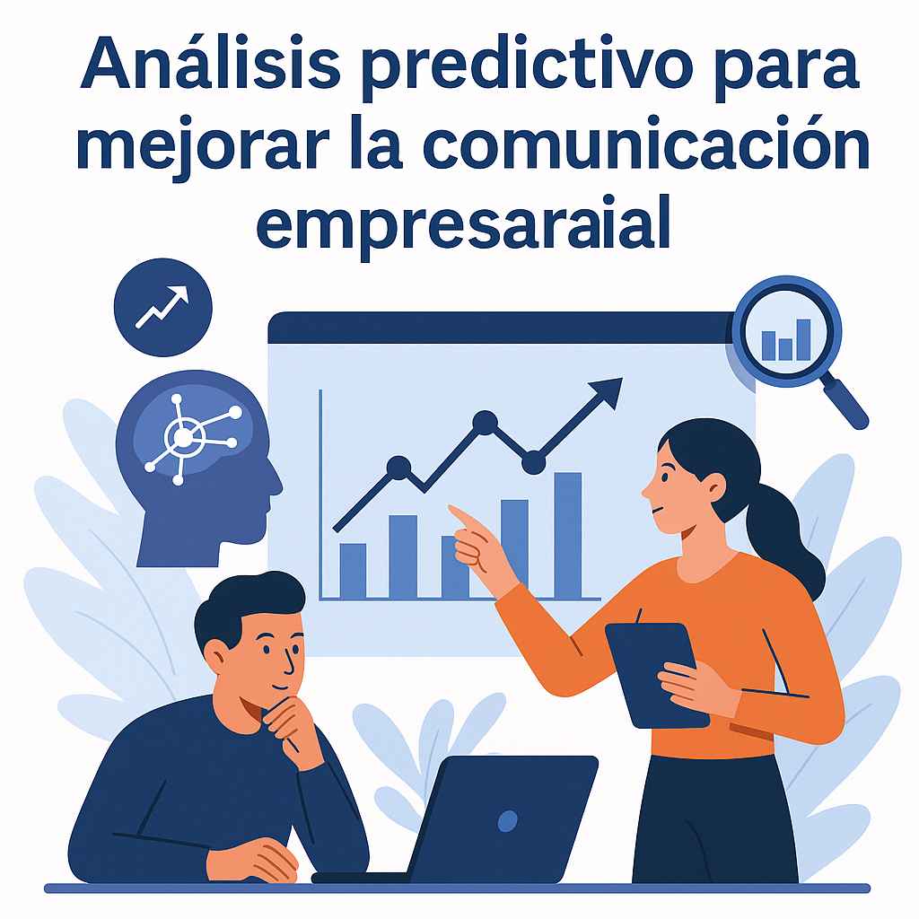 Análisis predictivo: impulsa la comunicación empresarial con datos