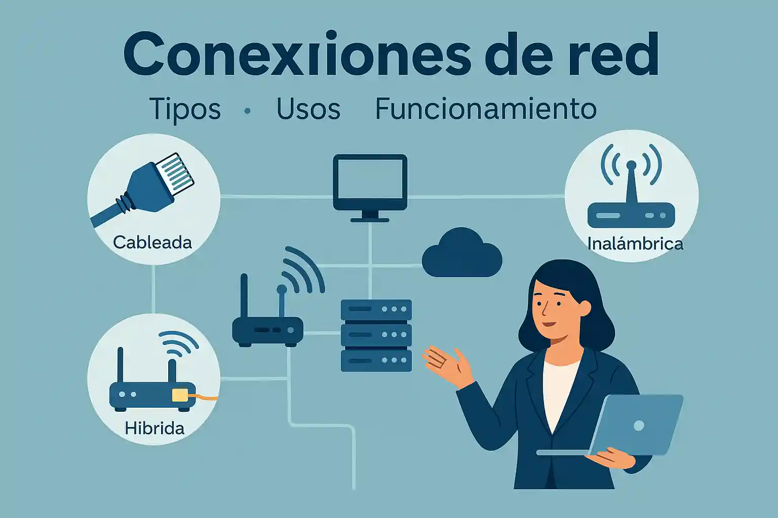 Conexiones de red: tipos, 8 características y usos