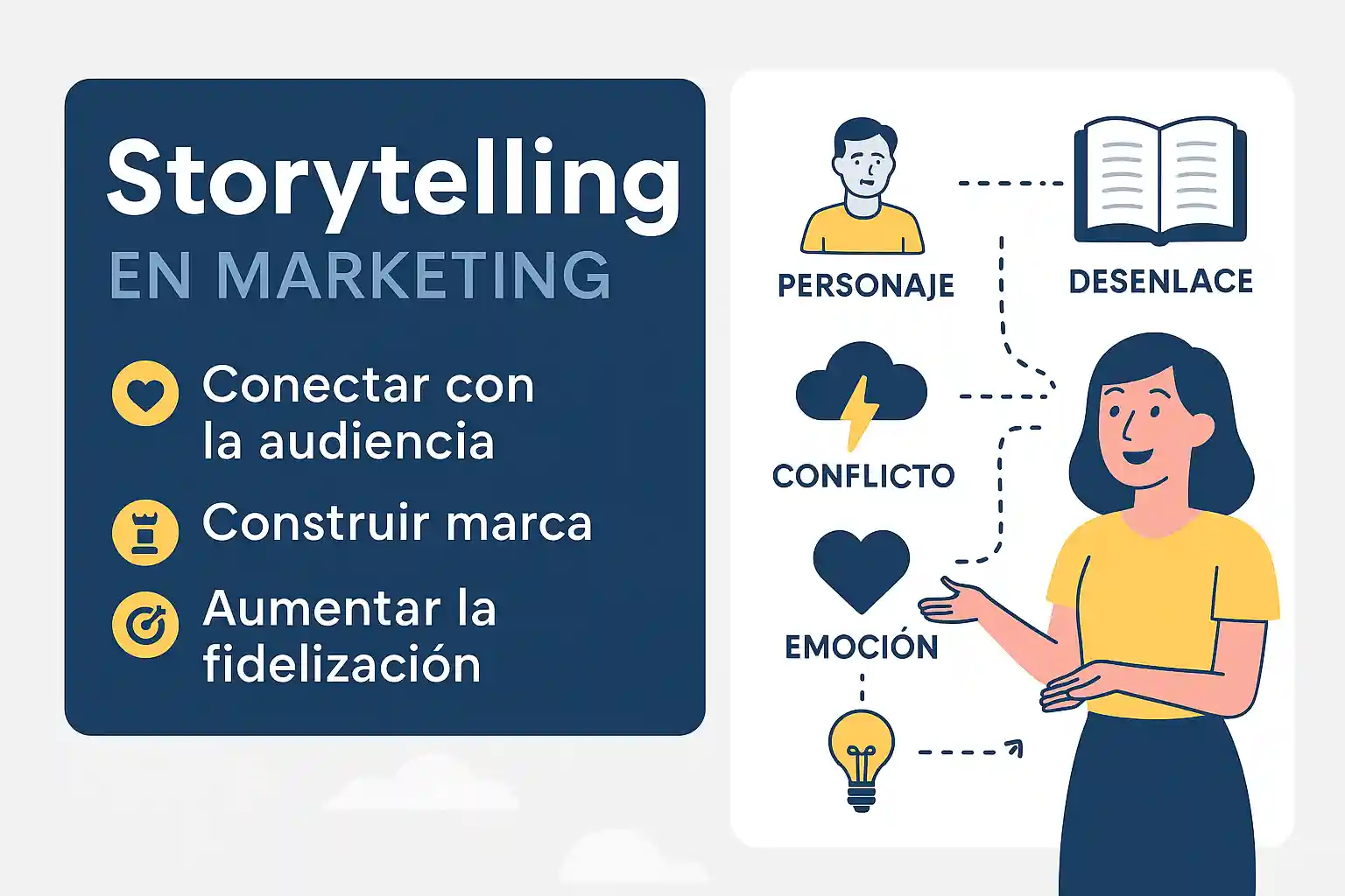 Storytelling en marketing: impactar y persuadir a tu audiencia