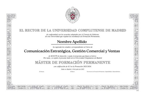 DIPLOMA Comunicacion Estrategica Gestion Comercial y Ventas