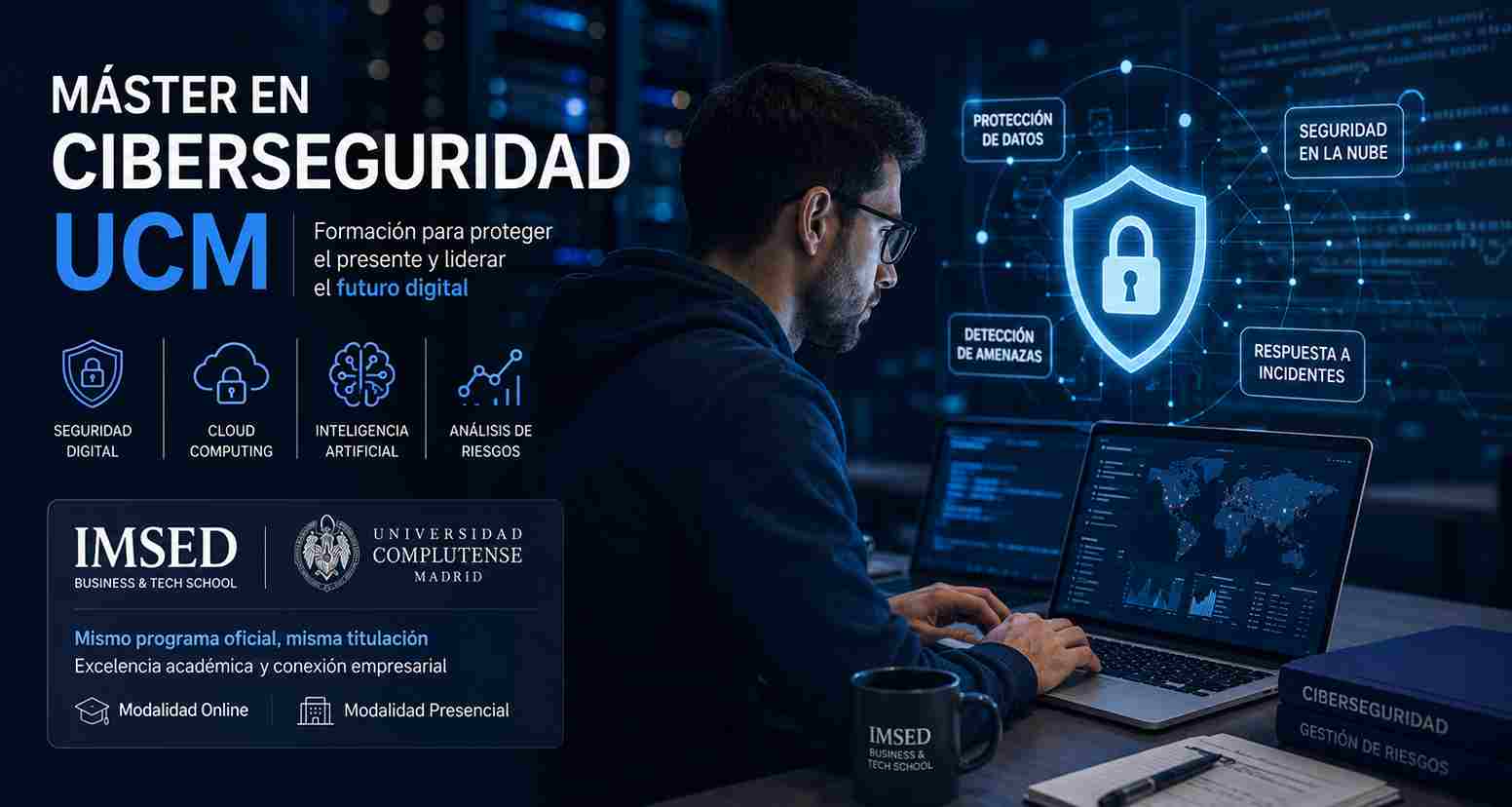 Máster en Ciberseguridad UCM: formación en seguridad digital, IA y cloud