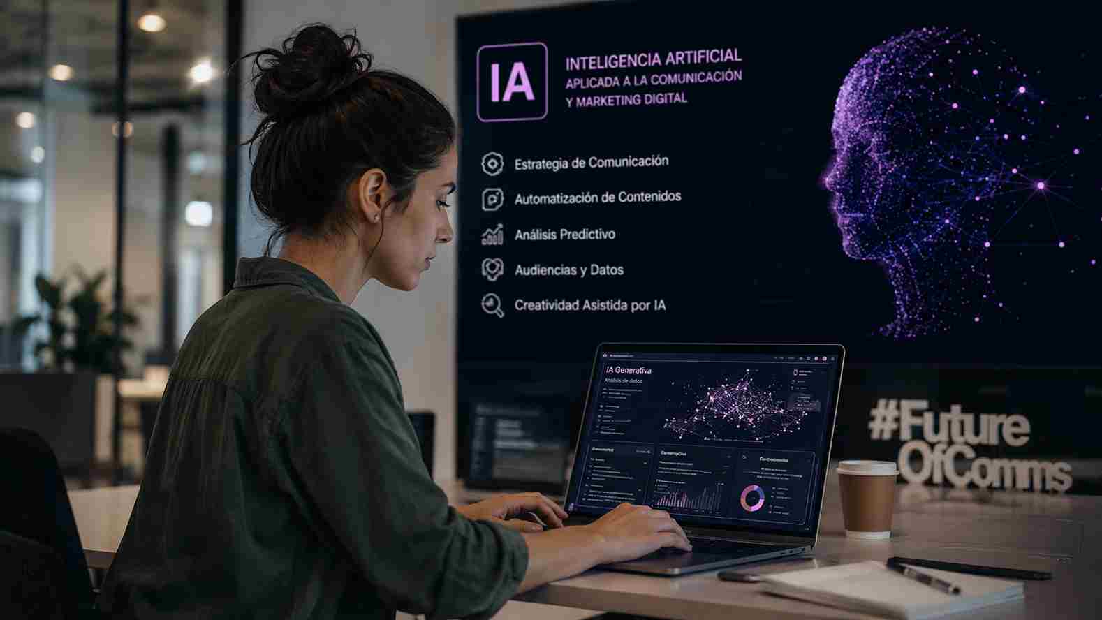 Máster en IA en Comunicación y Marketing UCM: inteligencia artificial aplicada a medios, contenidos y estrategia digital