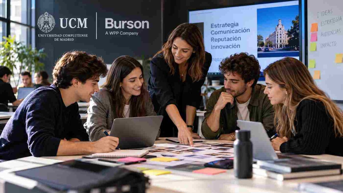 Alumnos de un máster de calidad trabajando con profesionales en un proyecto orientado a la empleabilidad